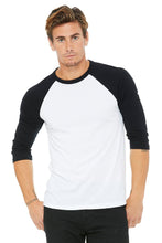 Load image into Gallery viewer, 3/4 Sleeve Baseball T-Shirt