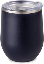 Load image into Gallery viewer, 12 oz Stainless Steel Wine Tumbler with Straw