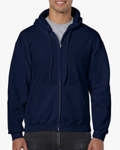 Load image into Gallery viewer, Fleece Zip-Up Hooded Sweatshirt

