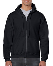 Load image into Gallery viewer, Fleece Zip-Up Hooded Sweatshirt
