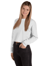 Load image into Gallery viewer, Women&#39;s Fleece Crop Sweatshirt
