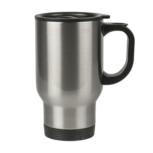 14 oz Stainless Steel Travel Mug with Handle