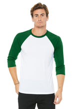 Load image into Gallery viewer, 3/4 Sleeve Baseball T-Shirt
