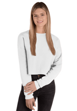 Load image into Gallery viewer, Women&#39;s Fleece Crop Sweatshirt
