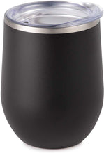 Load image into Gallery viewer, 12 oz Stainless Steel Wine Tumbler with Straw
