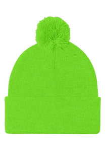 Pom Pom Knit Beanie