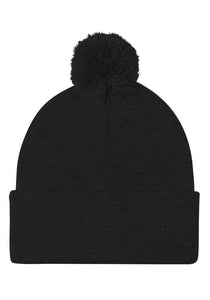 Pom Pom Knit Beanie