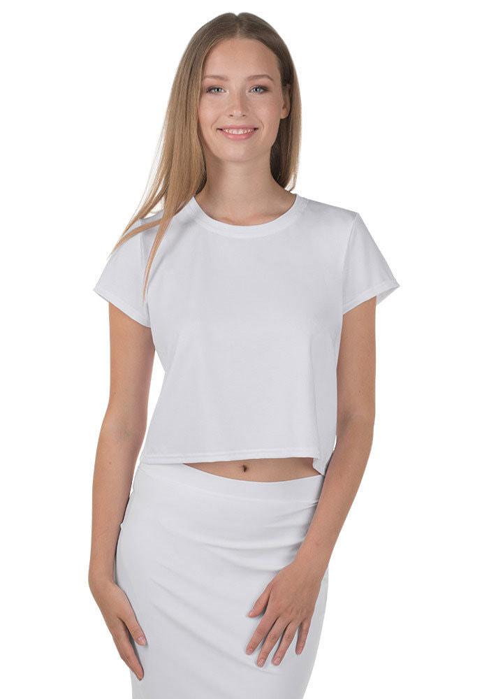 Women's All-Over Print Crop T-Shirt