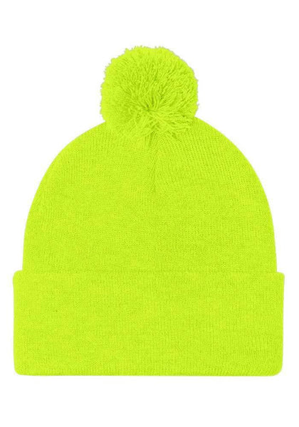 Pom Pom Knit Beanie