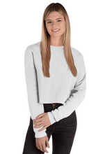 Load image into Gallery viewer, Women&#39;s Fleece Crop Sweatshirt
